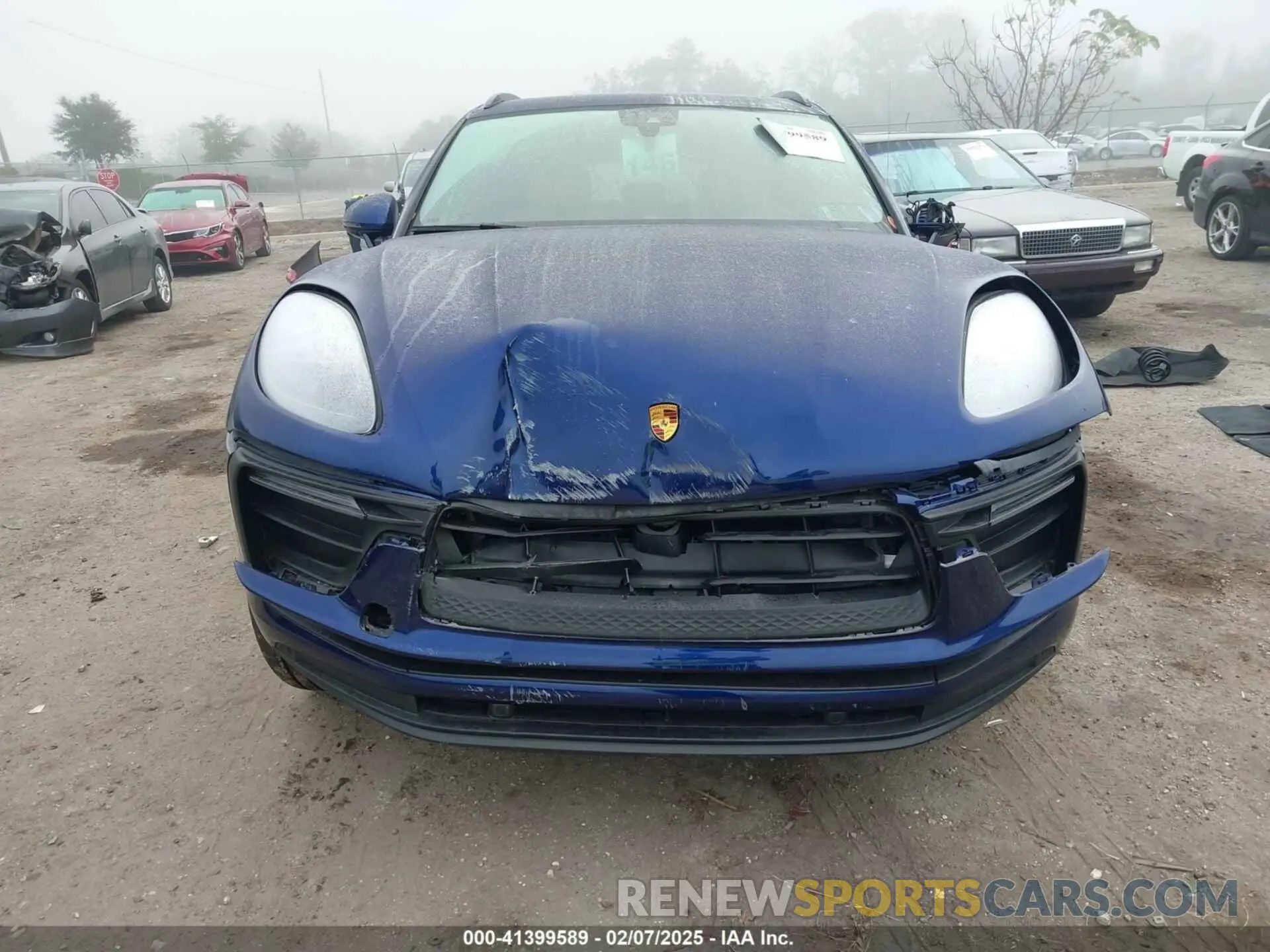 12 fotografías del automóvil dañado WP1AA2A5XPLB06079 PORSCHE MACAN 2023