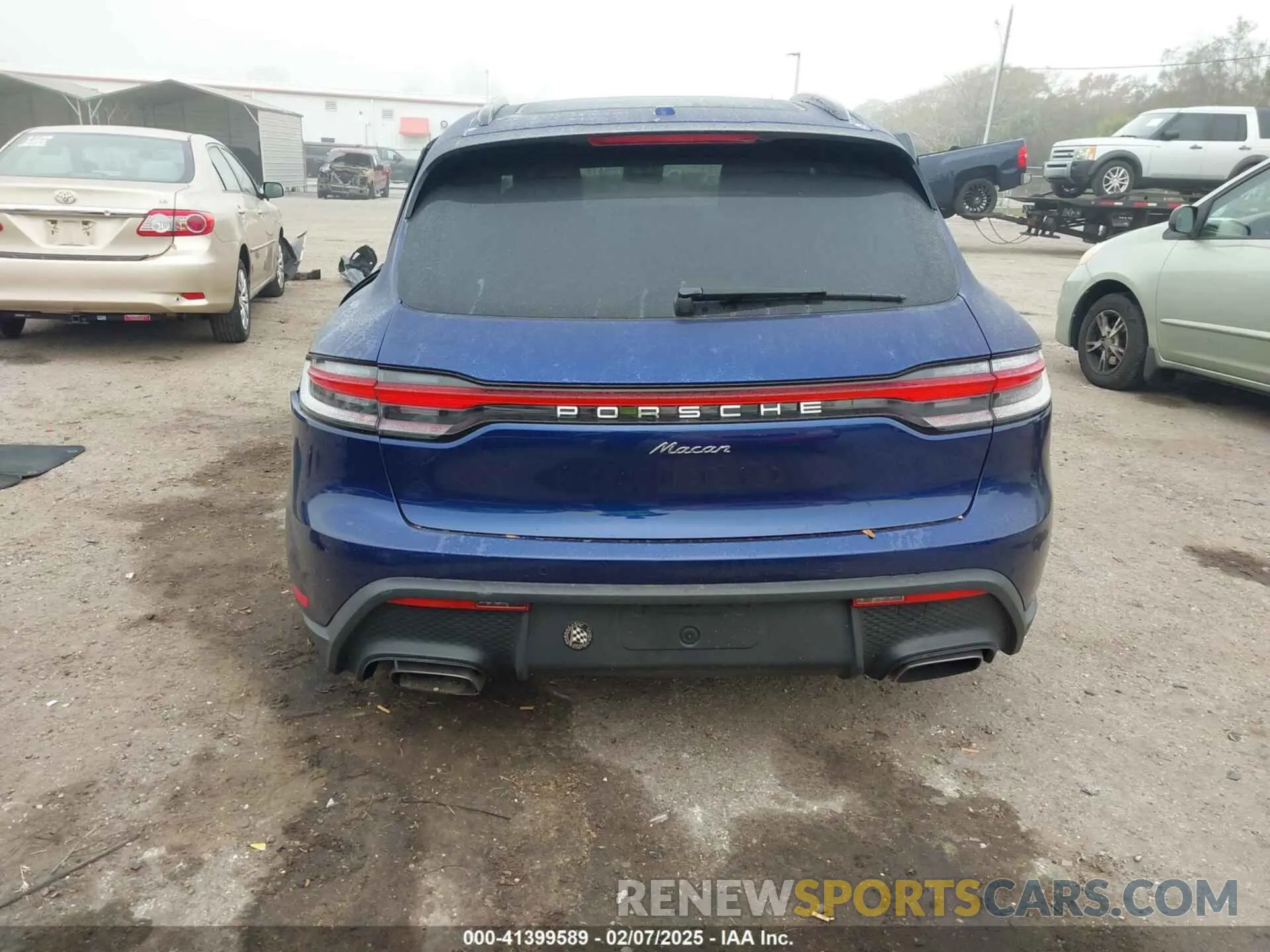 16 fotografías del automóvil dañado WP1AA2A5XPLB06079 PORSCHE MACAN 2023