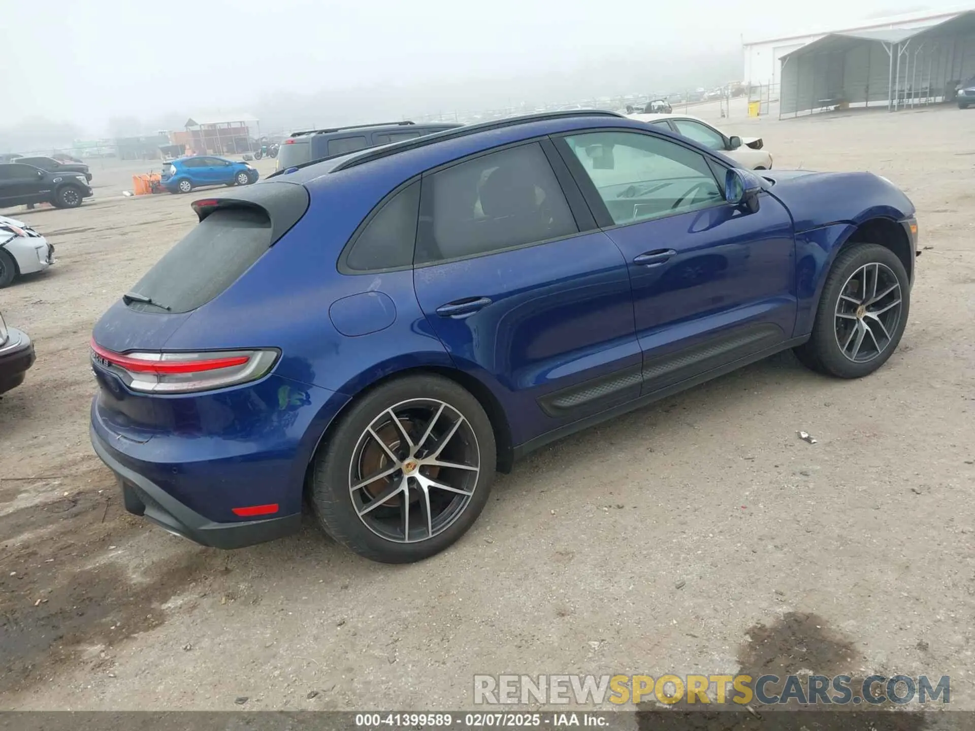 4 fotografías del automóvil dañado WP1AA2A5XPLB06079 PORSCHE MACAN 2023