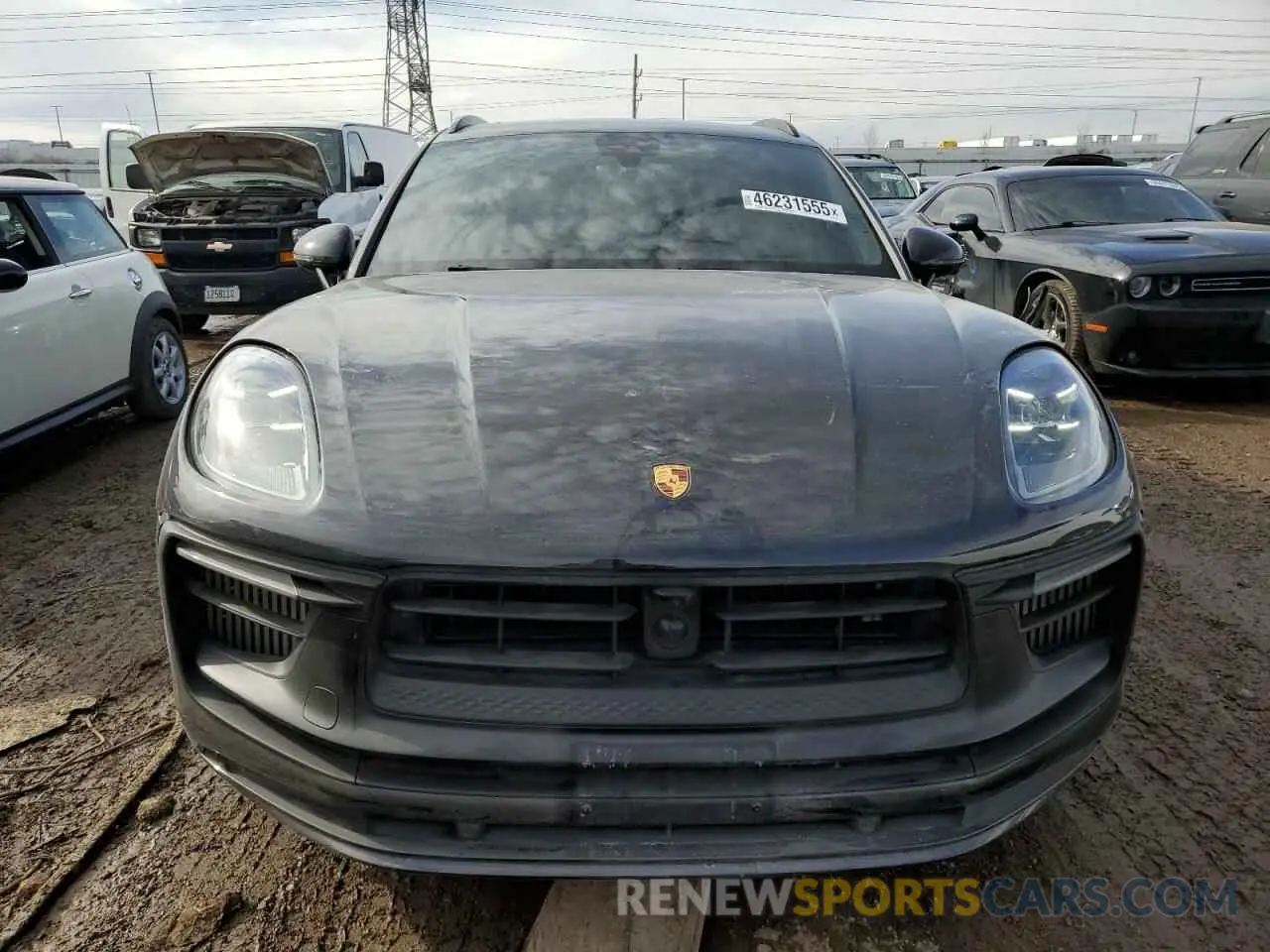 5 fotografías del automóvil dañado WP1AF2A53PLB58039 PORSCHE MACAN 2023