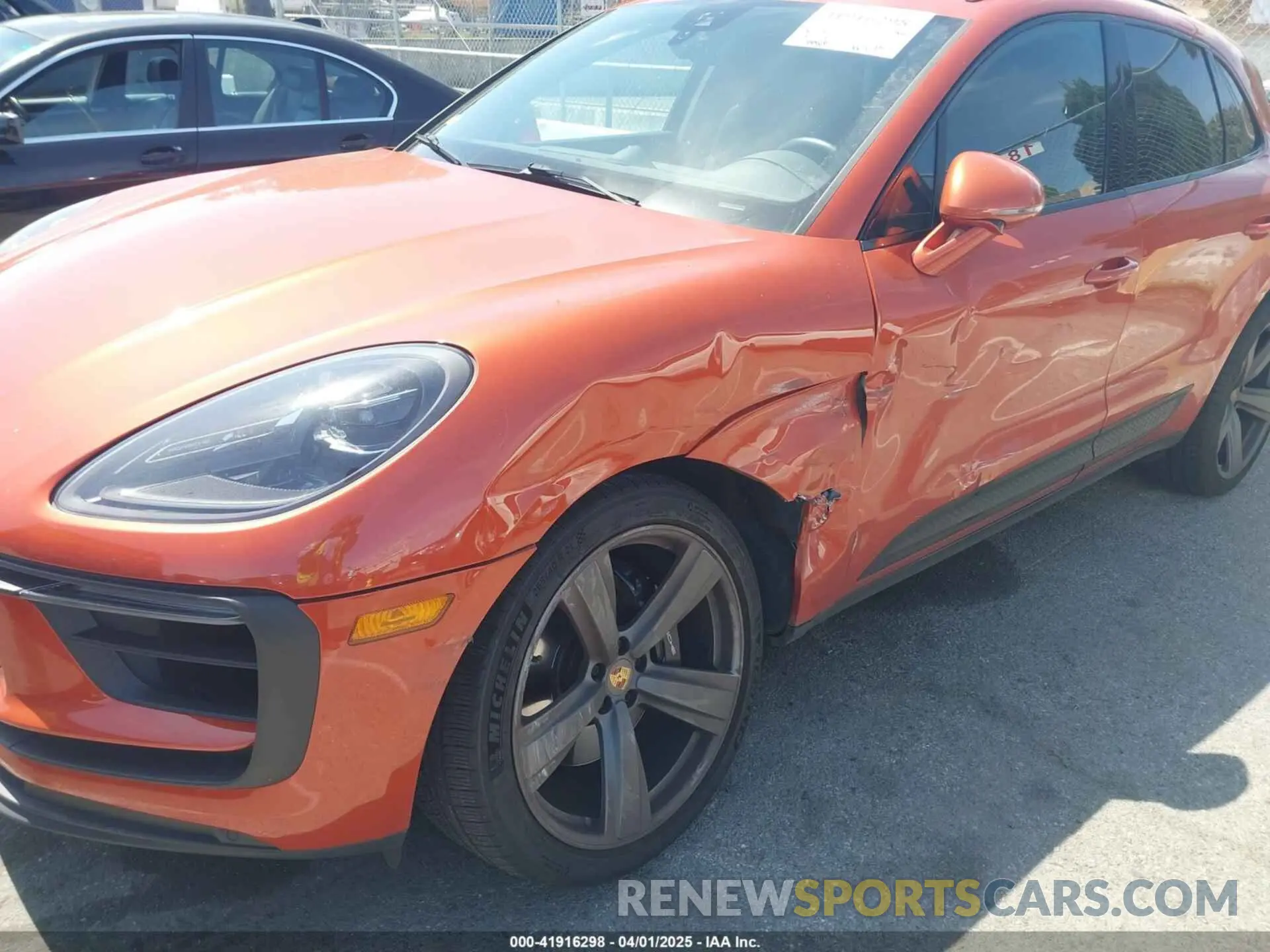 6 fotografías del automóvil dañado WP1AG2A50PLB38649 PORSCHE MACAN 2023