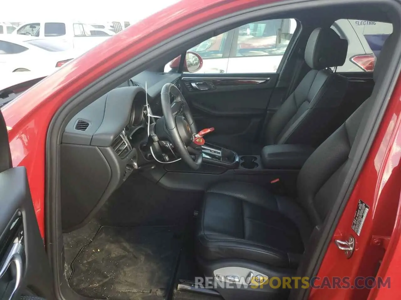 7 fotografías del automóvil dañado WP1AG2A54PLB41893 PORSCHE MACAN 2023
