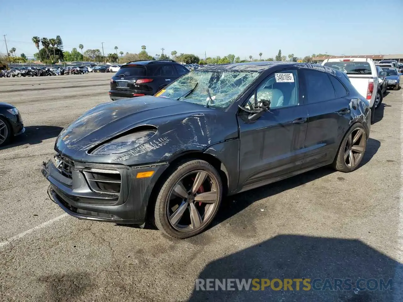 1 fotografías del automóvil dañado WP1AG2A58PLB40570 PORSCHE MACAN 2023