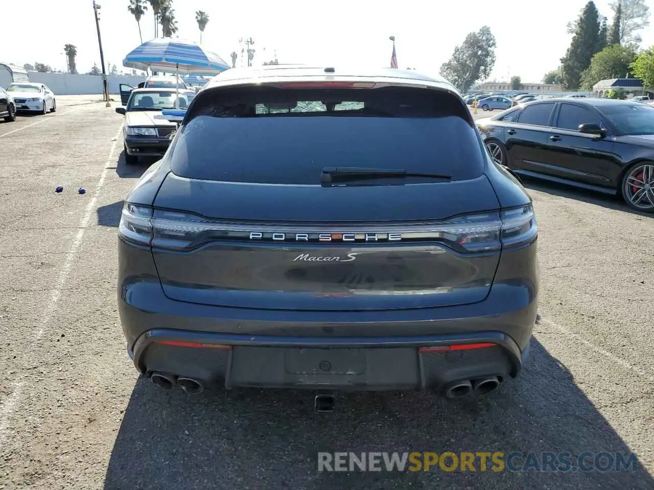 6 fotografías del automóvil dañado WP1AG2A58PLB40570 PORSCHE MACAN 2023