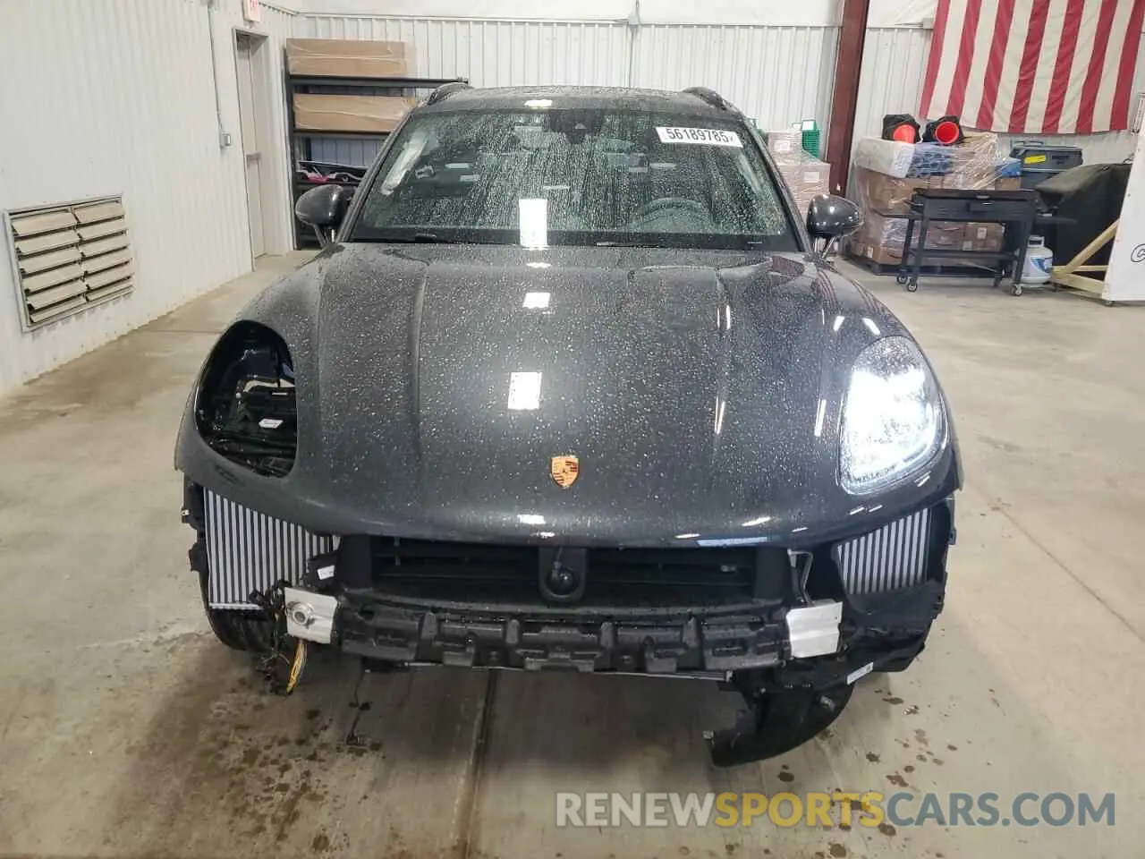 5 fotografías del automóvil dañado WP1AG2A58PLB41864 PORSCHE MACAN 2023