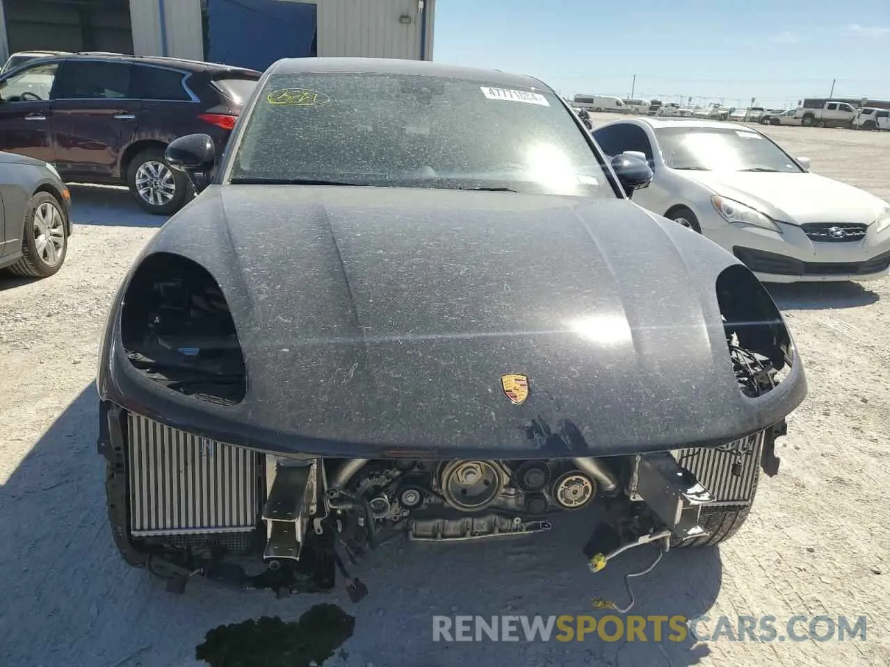 5 fotografías del automóvil dañado WP1AG2A59PLB39430 PORSCHE MACAN 2023