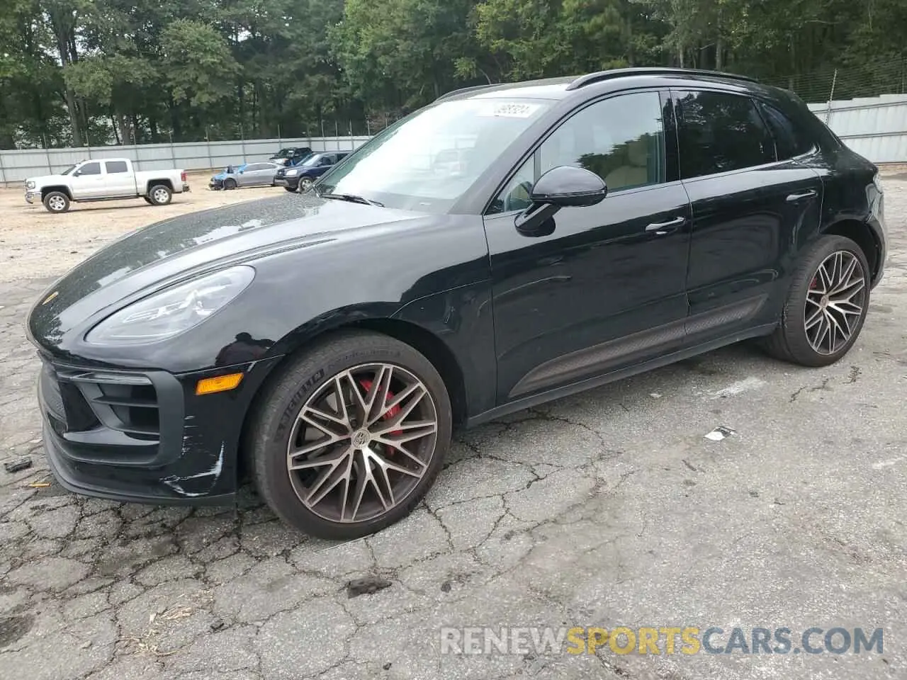 1 fotografías del automóvil dañado WP1AG2A5XPLB39839 PORSCHE MACAN 2023