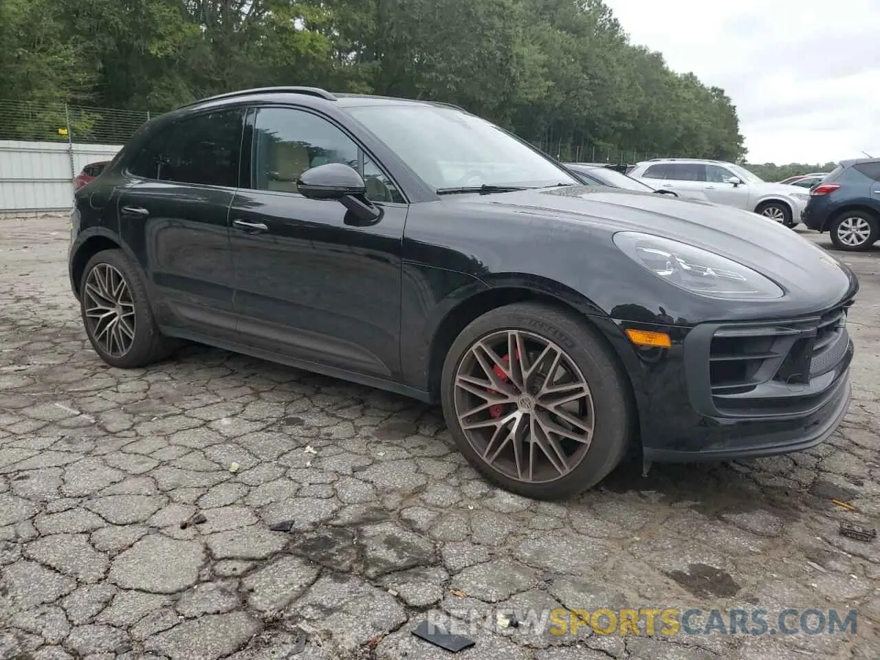 4 fotografías del automóvil dañado WP1AG2A5XPLB39839 PORSCHE MACAN 2023