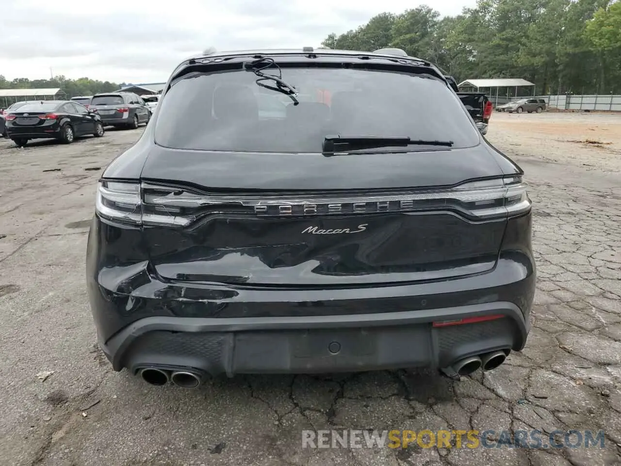 6 fotografías del automóvil dañado WP1AG2A5XPLB39839 PORSCHE MACAN 2023