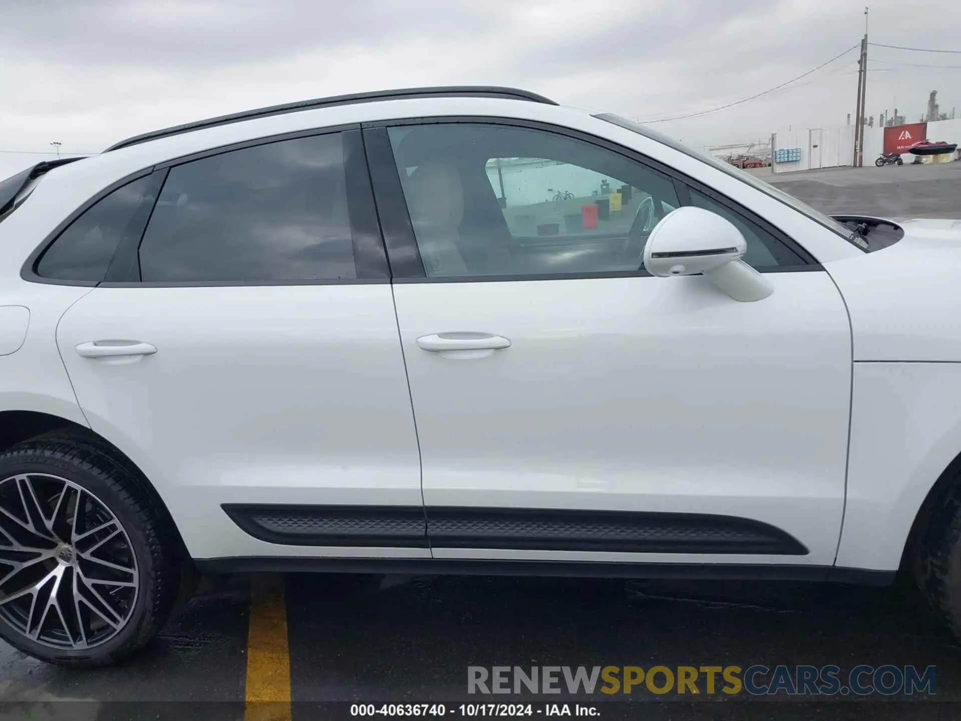 14 fotografías del automóvil dañado WP1AA2A53RLB07545 PORSCHE MACAN 2024