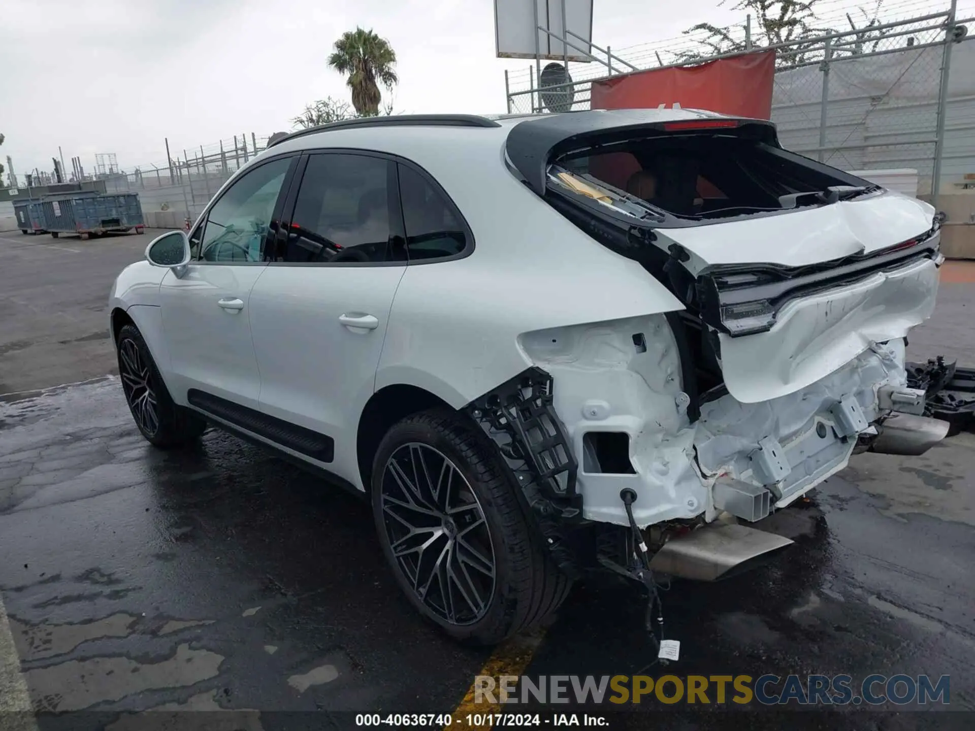 3 fotografías del automóvil dañado WP1AA2A53RLB07545 PORSCHE MACAN 2024