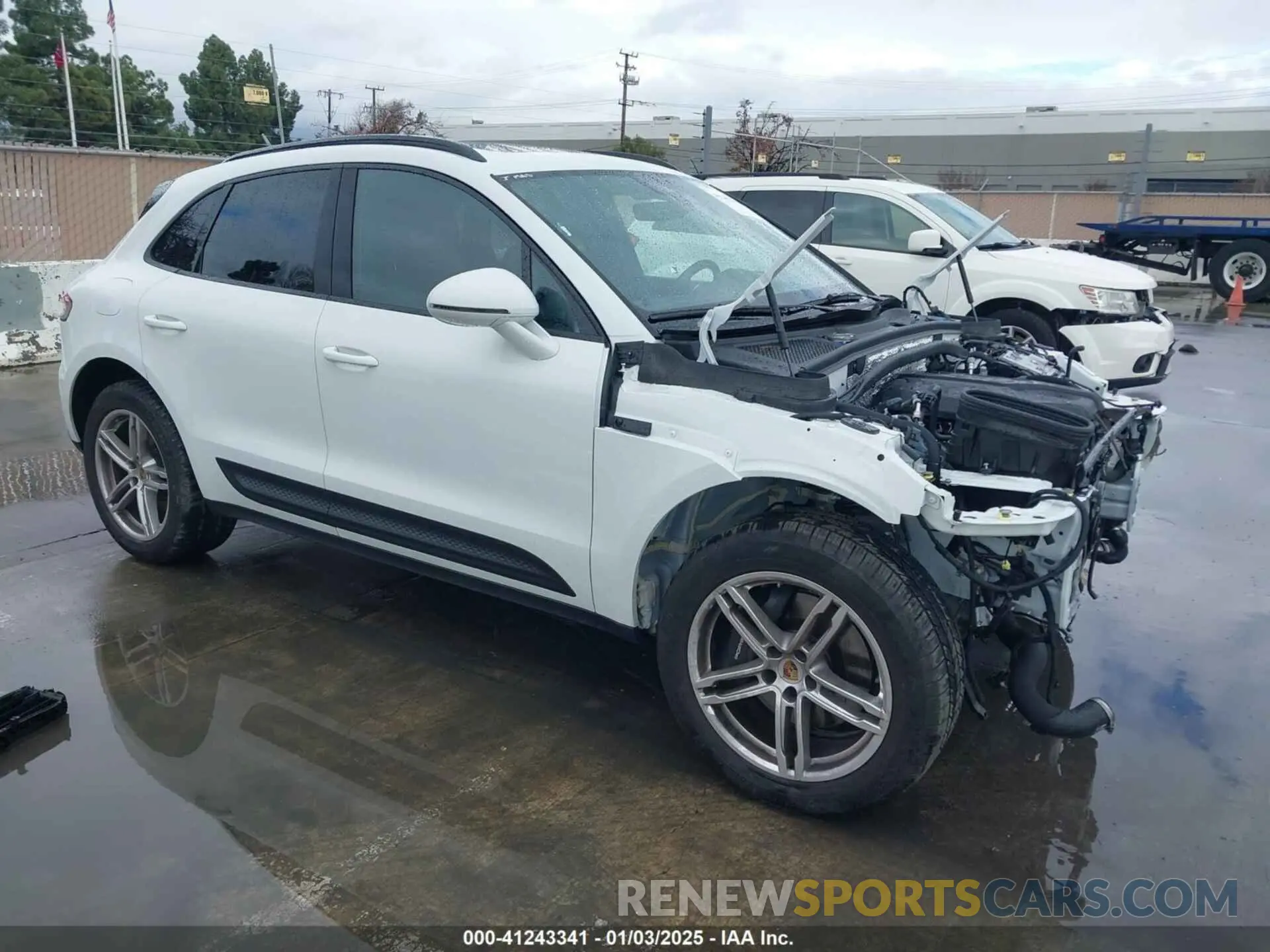 1 fotografías del automóvil dañado WP1AA2A57RLB12571 PORSCHE MACAN 2024