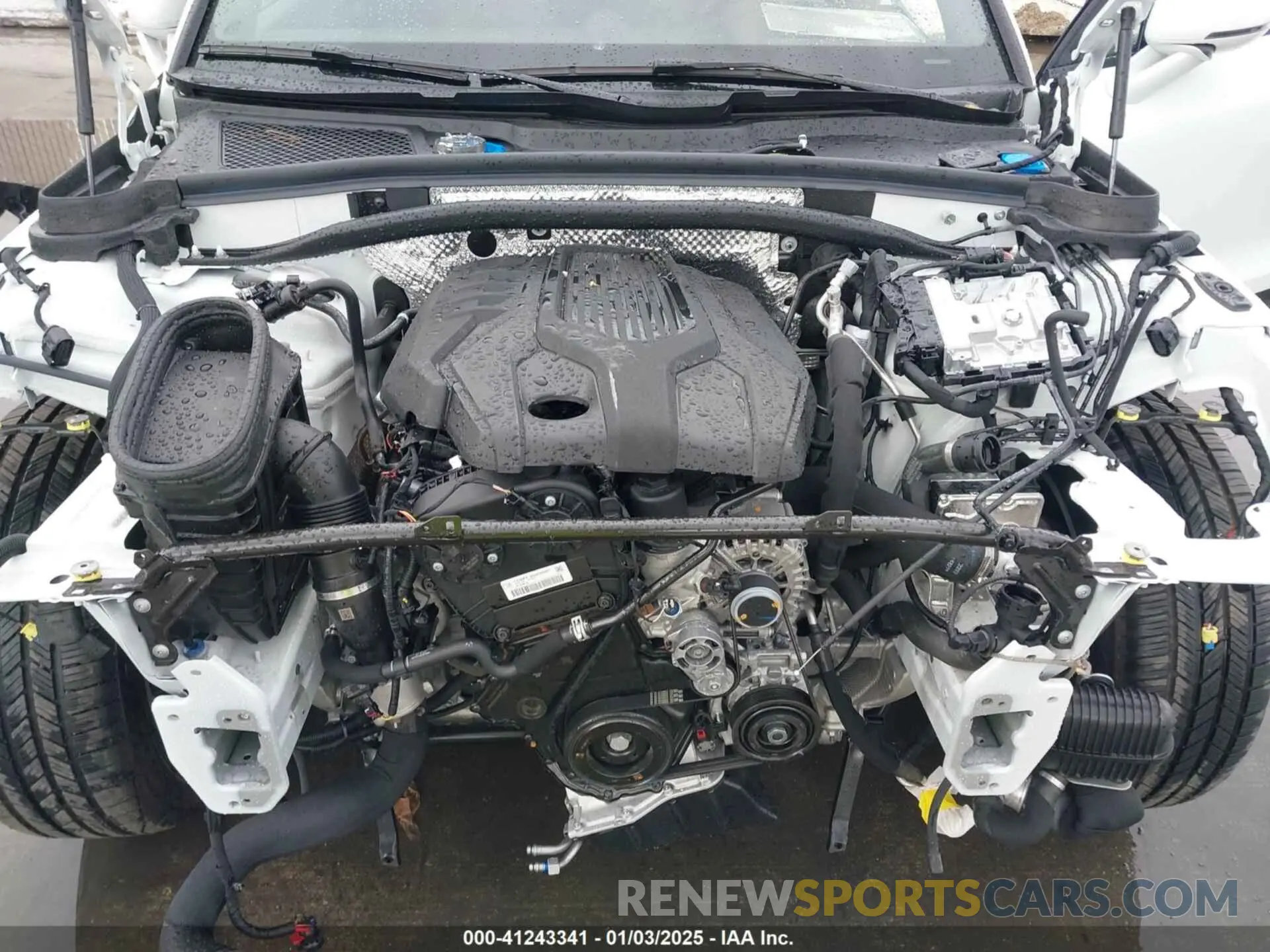 10 fotografías del automóvil dañado WP1AA2A57RLB12571 PORSCHE MACAN 2024