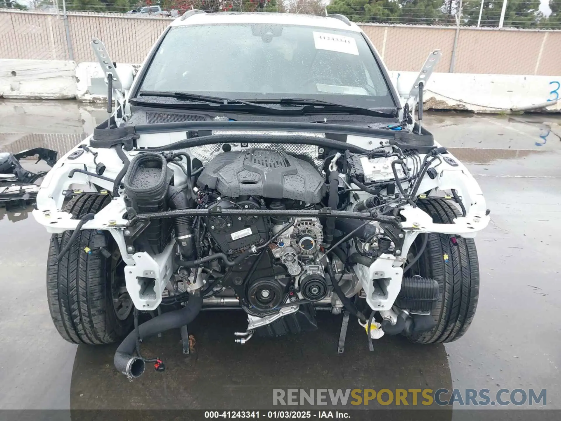 6 fotografías del automóvil dañado WP1AA2A57RLB12571 PORSCHE MACAN 2024