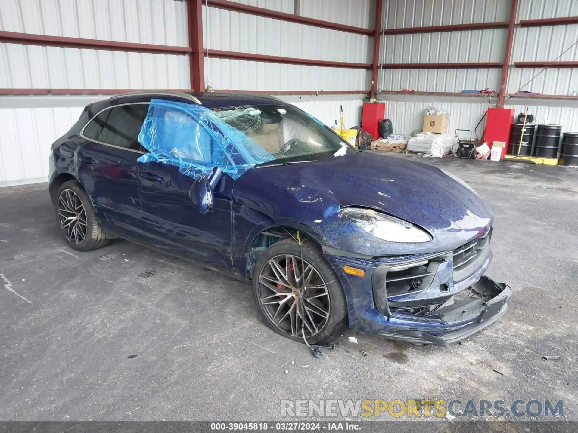 1 fotografías del automóvil dañado WP1AG2A51RLB35035 PORSCHE MACAN 2024