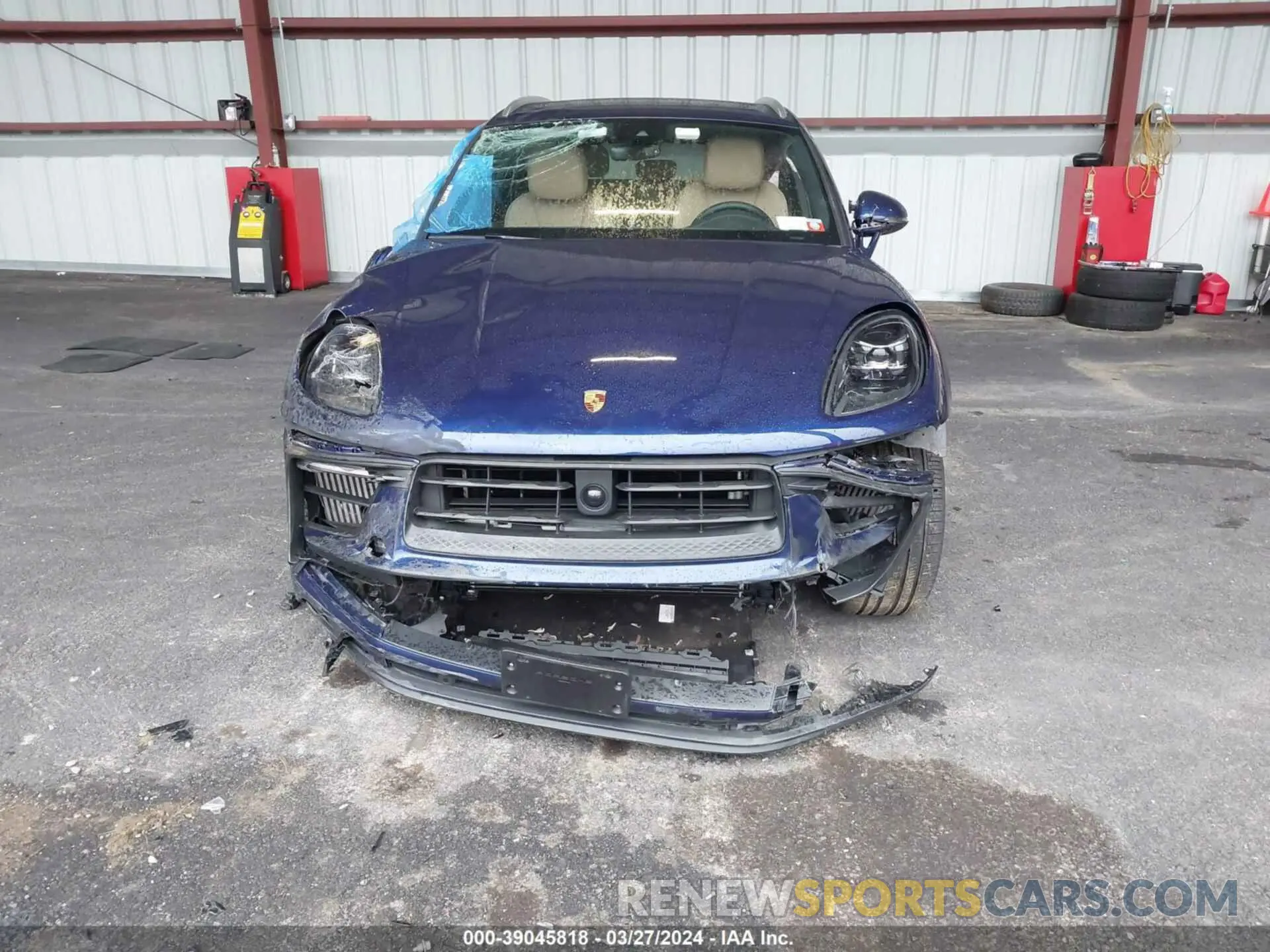 6 fotografías del automóvil dañado WP1AG2A51RLB35035 PORSCHE MACAN 2024