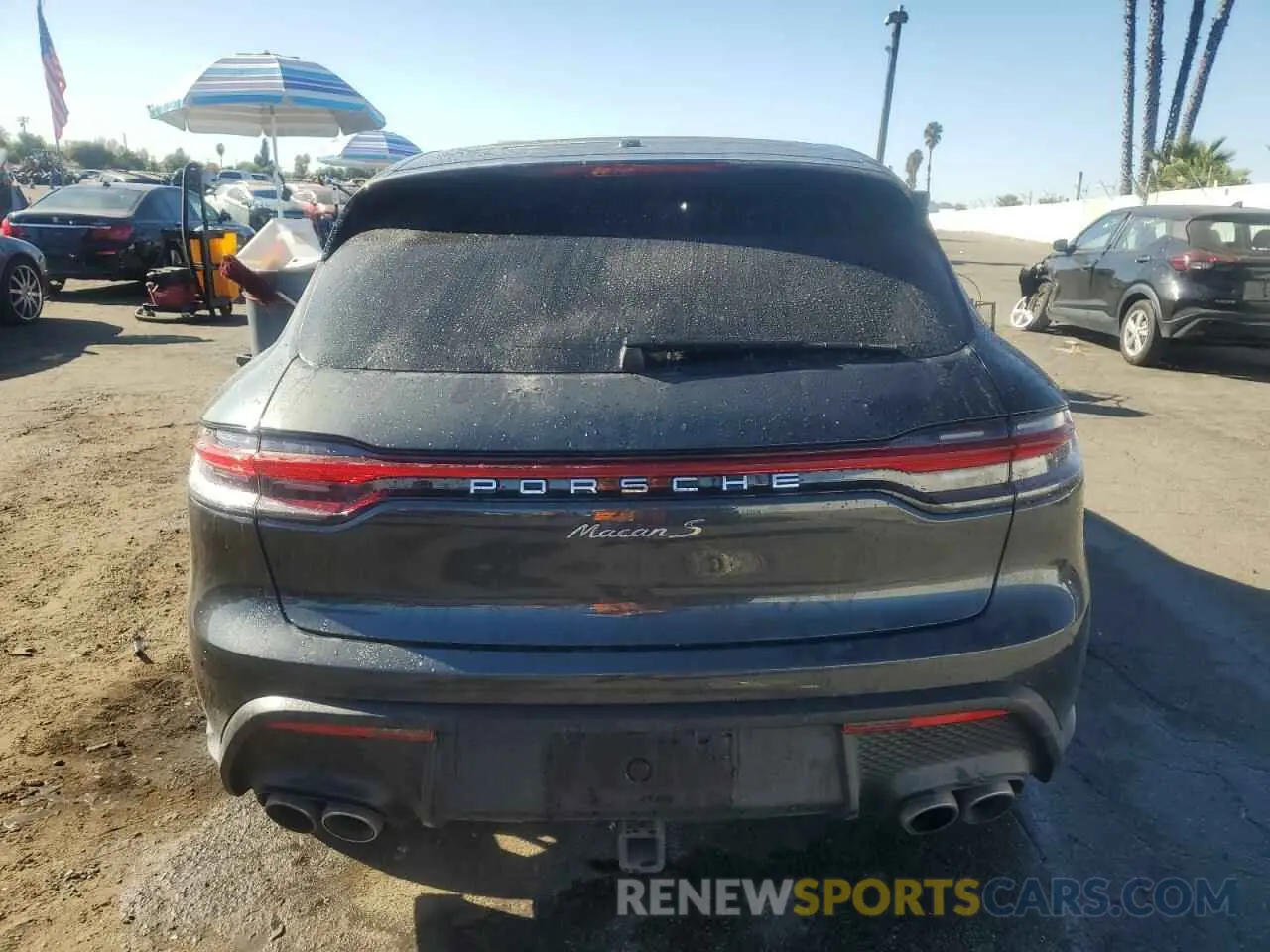 6 fotografías del automóvil dañado WP1AG2A51RLB36864 PORSCHE MACAN 2024