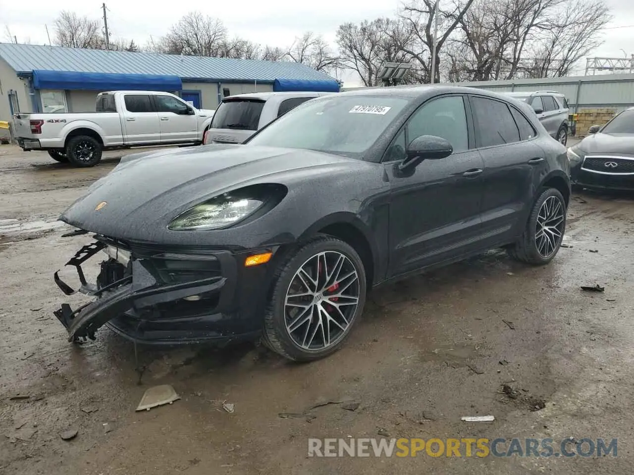 1 fotografías del automóvil dañado WP1AA2A52PLB07775 PORSCHE MACAN BASE 2023