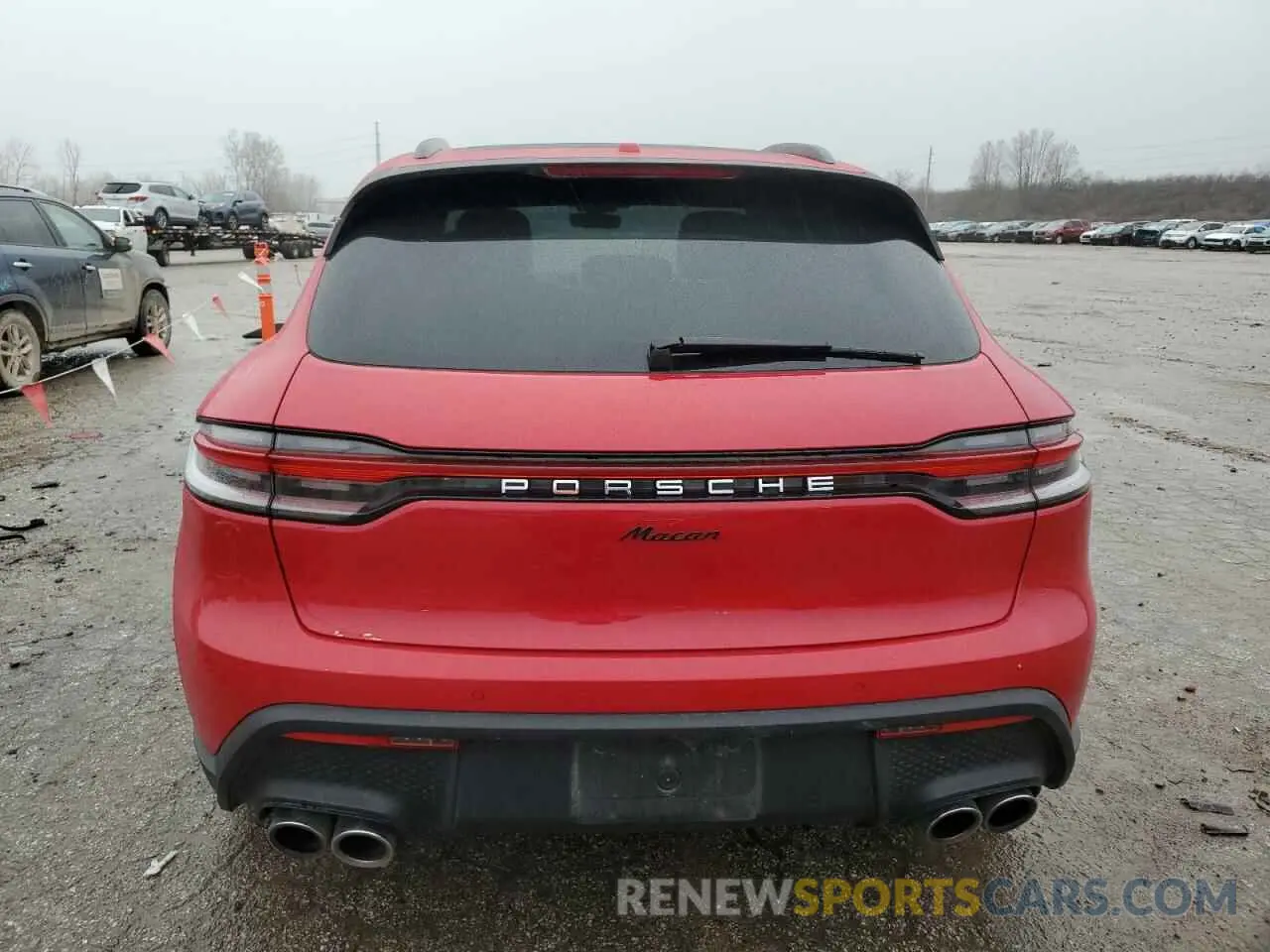 6 fotografías del automóvil dañado WP1AA2A52PLB17254 PORSCHE MACAN BASE 2023