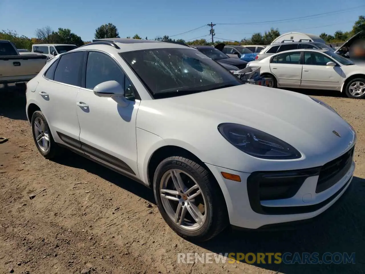 4 fotografías del automóvil dañado WP1AA2A53PLB00737 PORSCHE MACAN BASE 2023