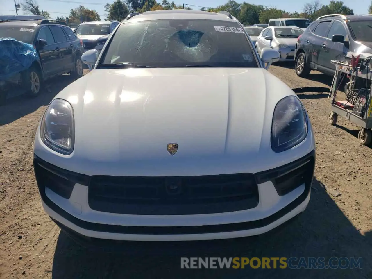 5 fotografías del automóvil dañado WP1AA2A53PLB00737 PORSCHE MACAN BASE 2023