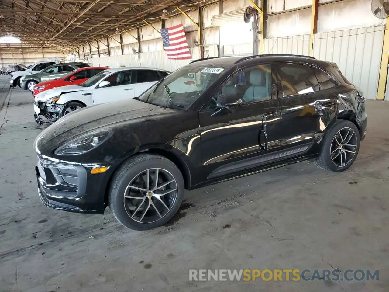 1 fotografías del automóvil dañado WP1AA2A55PLB04899 PORSCHE MACAN BASE 2023