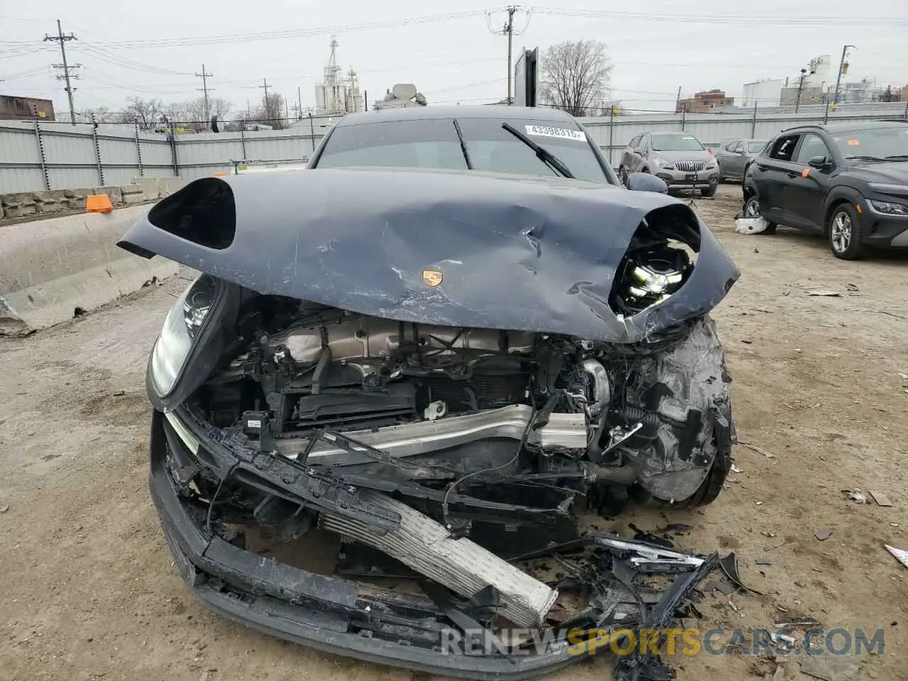 5 fotografías del automóvil dañado WP1AA2A56PLB05074 PORSCHE MACAN BASE 2023