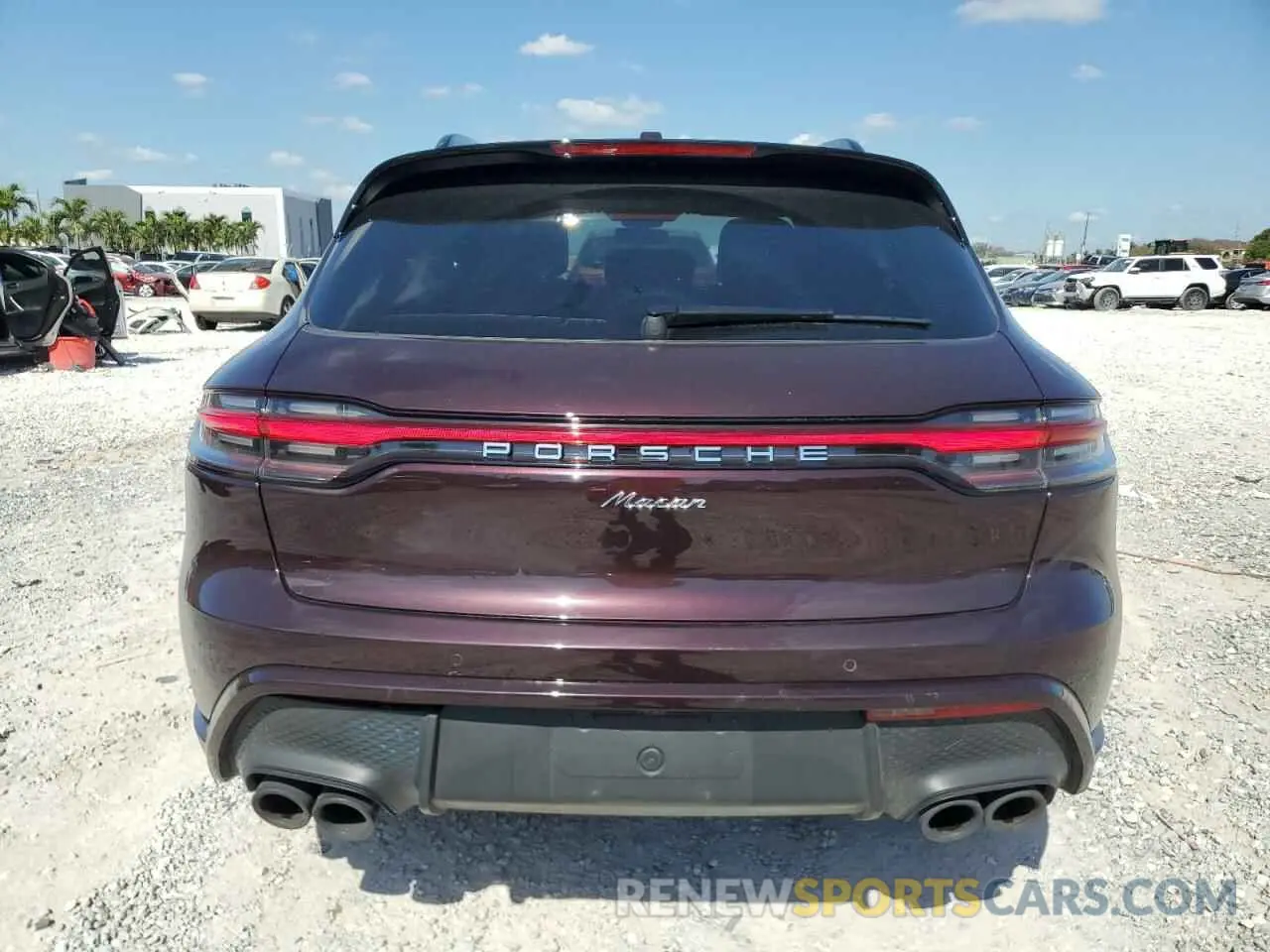 6 fotografías del automóvil dañado WP1AA2A57PLB07402 PORSCHE MACAN BASE 2023