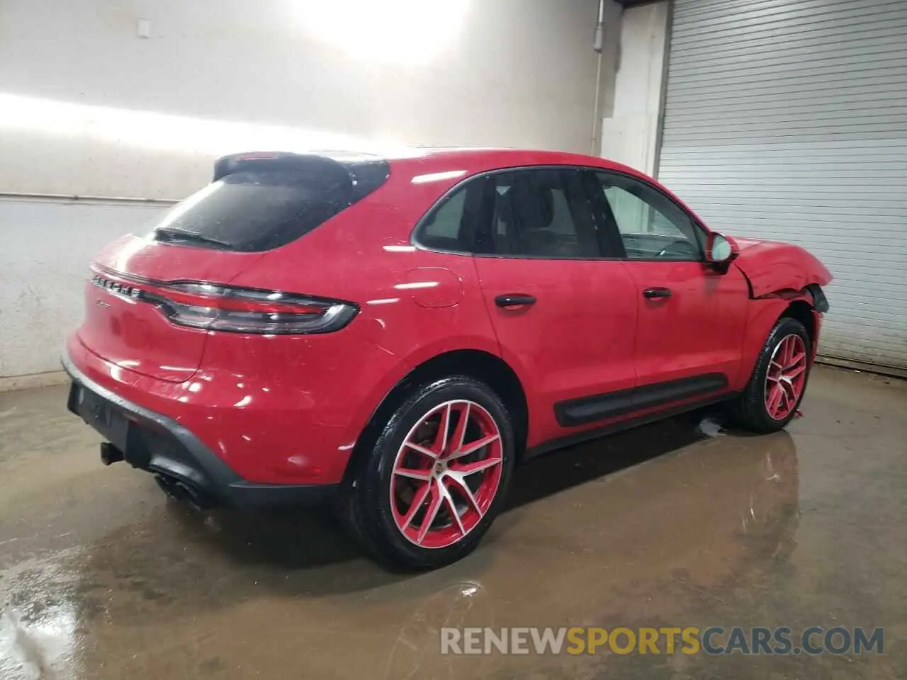 3 fotografías del automóvil dañado WP1AA2A58PLB03231 PORSCHE MACAN BASE 2023