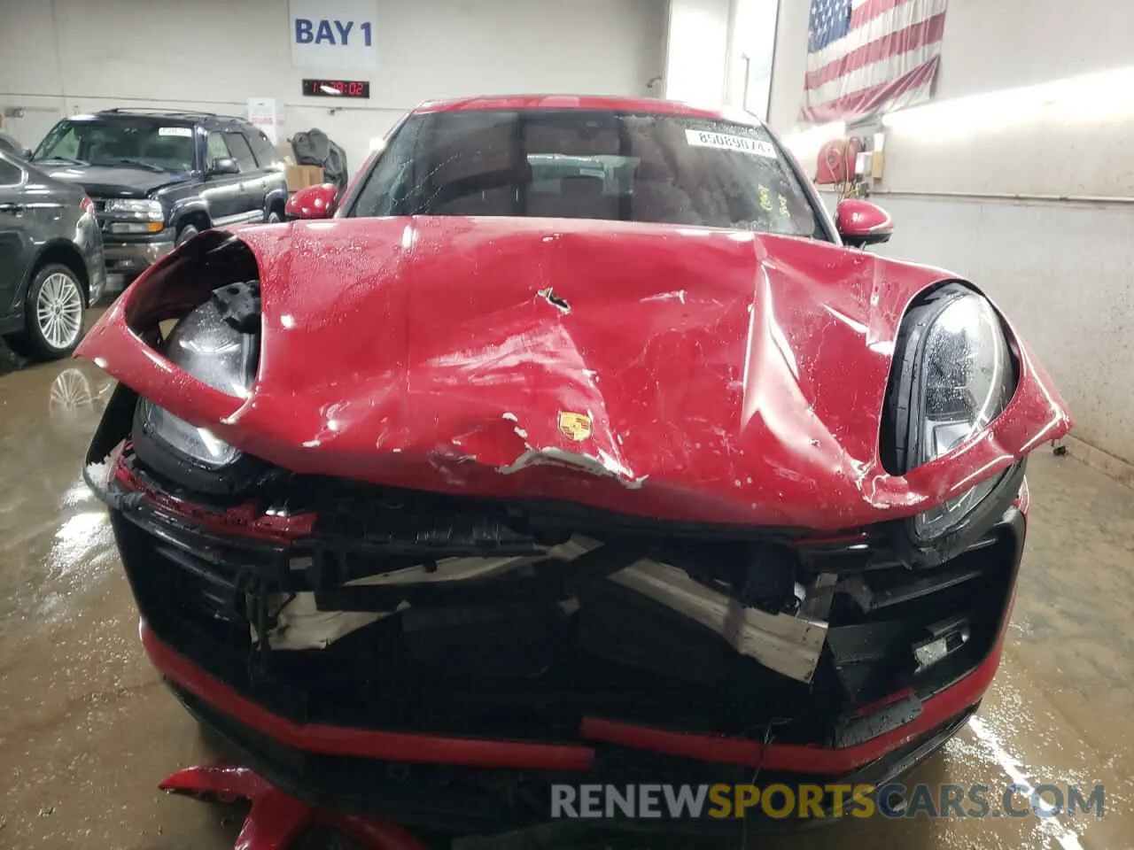 5 fotografías del automóvil dañado WP1AA2A58PLB03231 PORSCHE MACAN BASE 2023