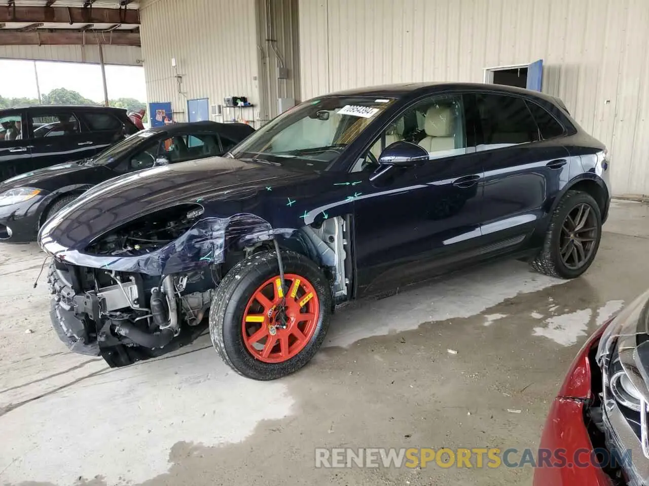 1 fotografías del automóvil dañado WP1AA2A59PLB02380 PORSCHE MACAN BASE 2023