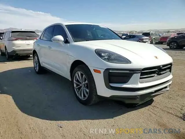 14 fotografías del automóvil dañado WP1AA2A59PLB10768 PORSCHE MACAN BASE 2023