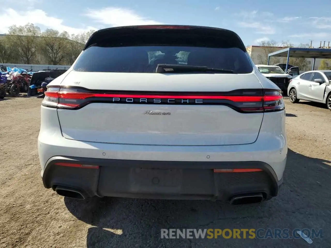 6 fotografías del automóvil dañado WP1AA2A59PLB10768 PORSCHE MACAN BASE 2023
