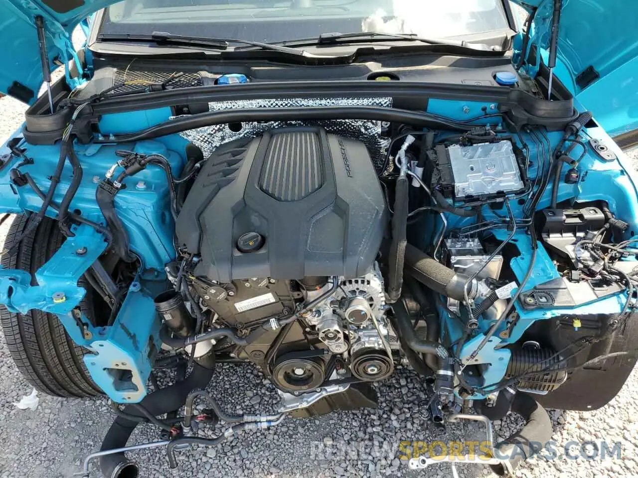12 fotografías del automóvil dañado WP1AA2A5XPLB09144 PORSCHE MACAN BASE 2023