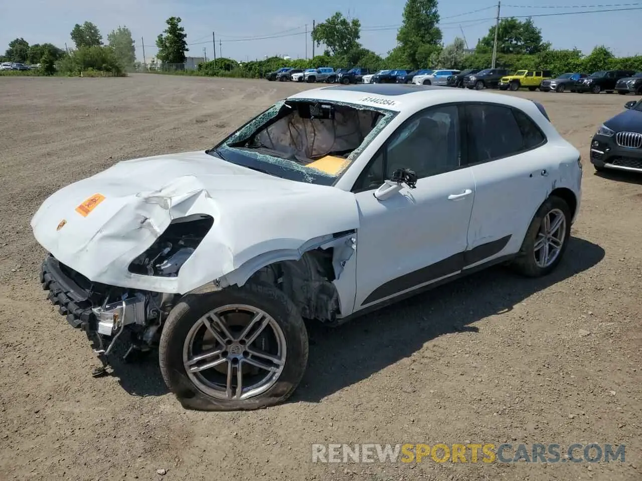 1 fotografías del automóvil dañado WP1AA2A5XPLB11654 PORSCHE MACAN BASE 2023