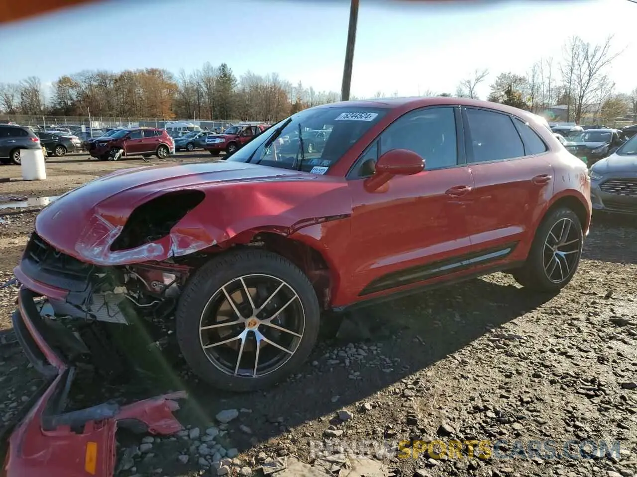 1 fotografías del automóvil dañado WP1AA2A50RLB17367 PORSCHE MACAN BASE 2024