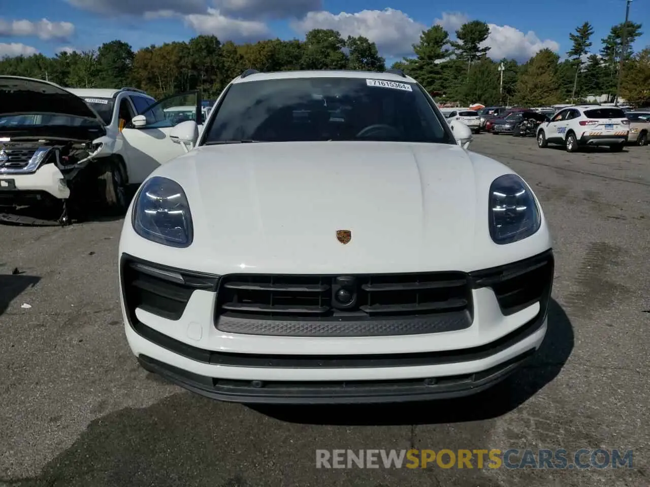 5 fotografías del automóvil dañado WP1AA2A51RLB20276 PORSCHE MACAN BASE 2024