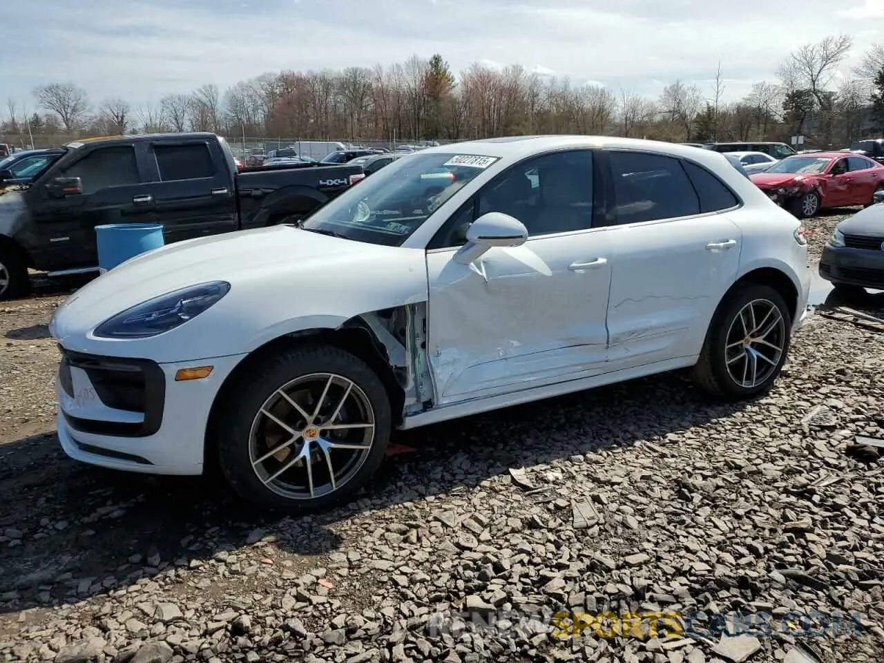 1 fotografías del automóvil dañado WP1AA2A54RLB05772 PORSCHE MACAN BASE 2024