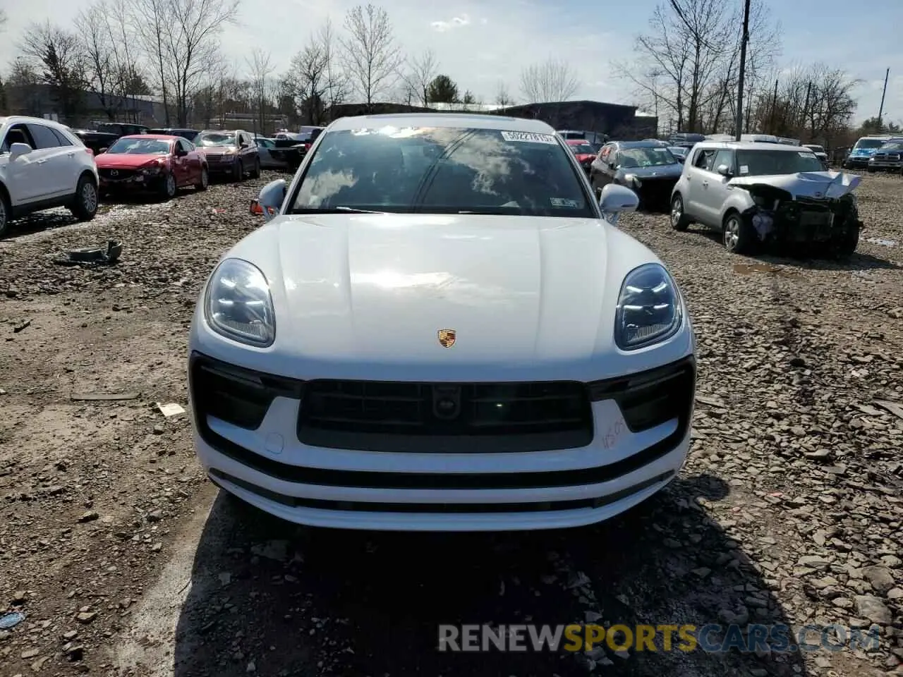 5 fotografías del automóvil dañado WP1AA2A54RLB05772 PORSCHE MACAN BASE 2024