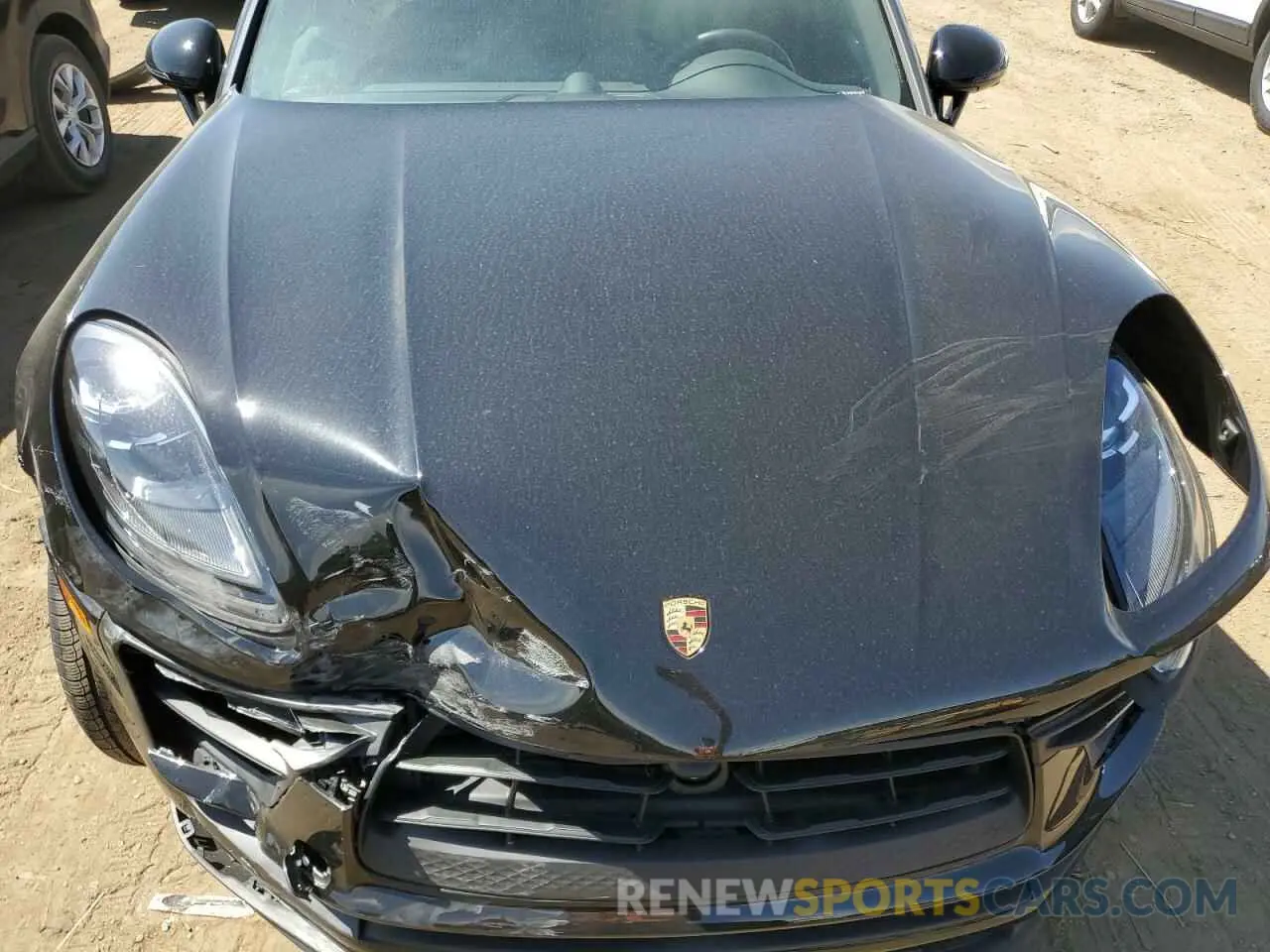 12 fotografías del automóvil dañado WP1AA2A54RLB13290 PORSCHE MACAN BASE 2024