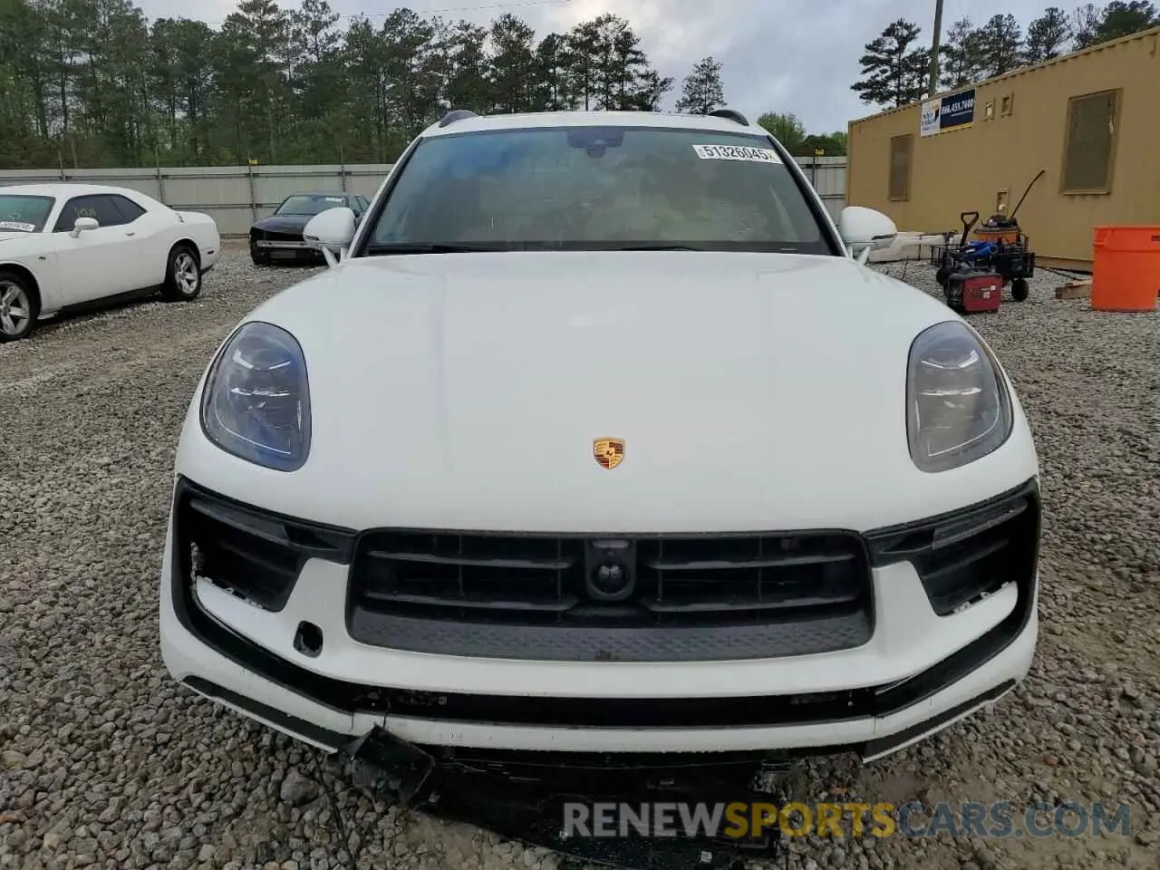 5 fotografías del automóvil dañado WP1AA2A54RLB20188 PORSCHE MACAN BASE 2024