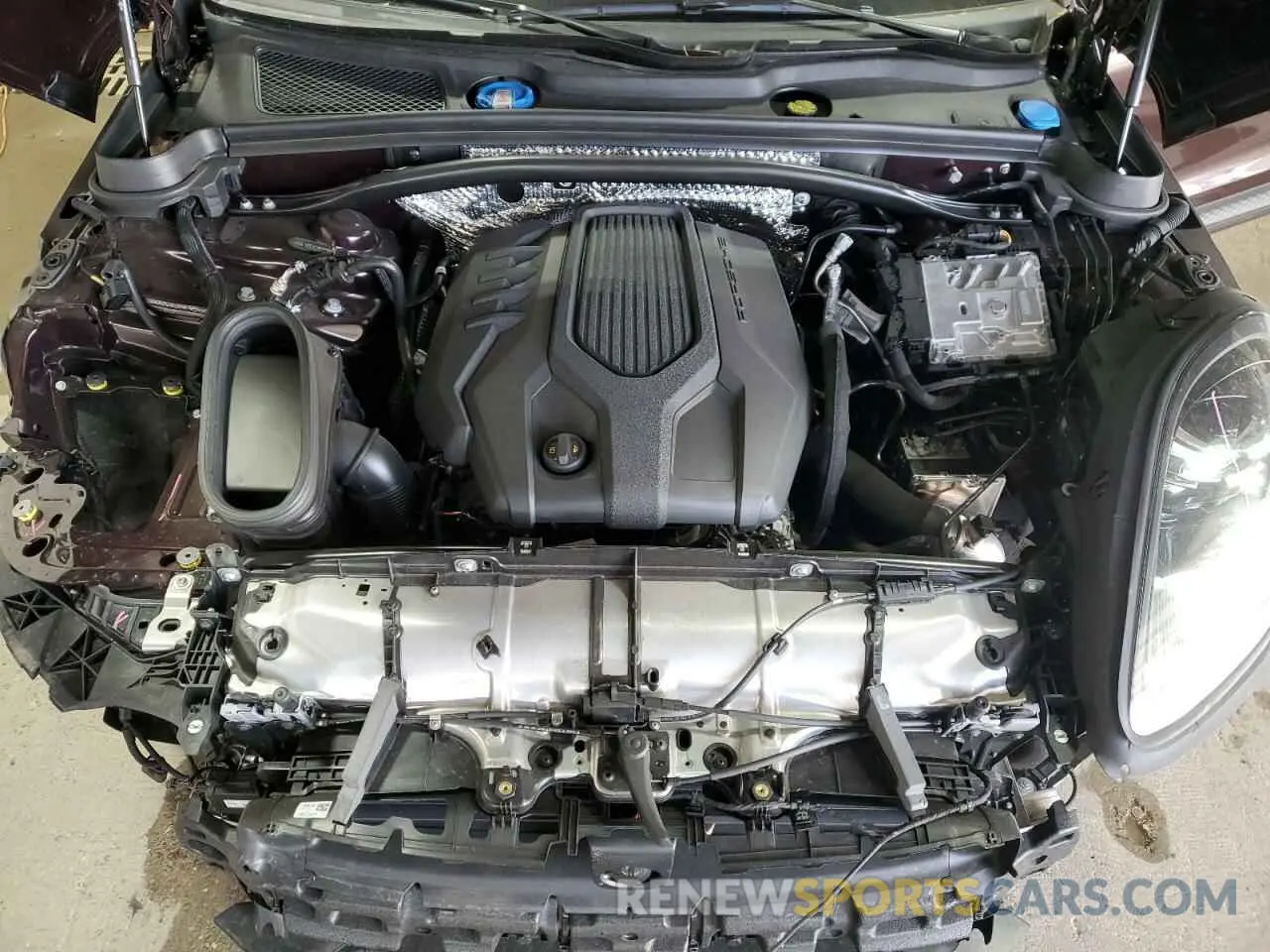 12 fotografías del automóvil dañado WP1AA2A55RLB06705 PORSCHE MACAN BASE 2024