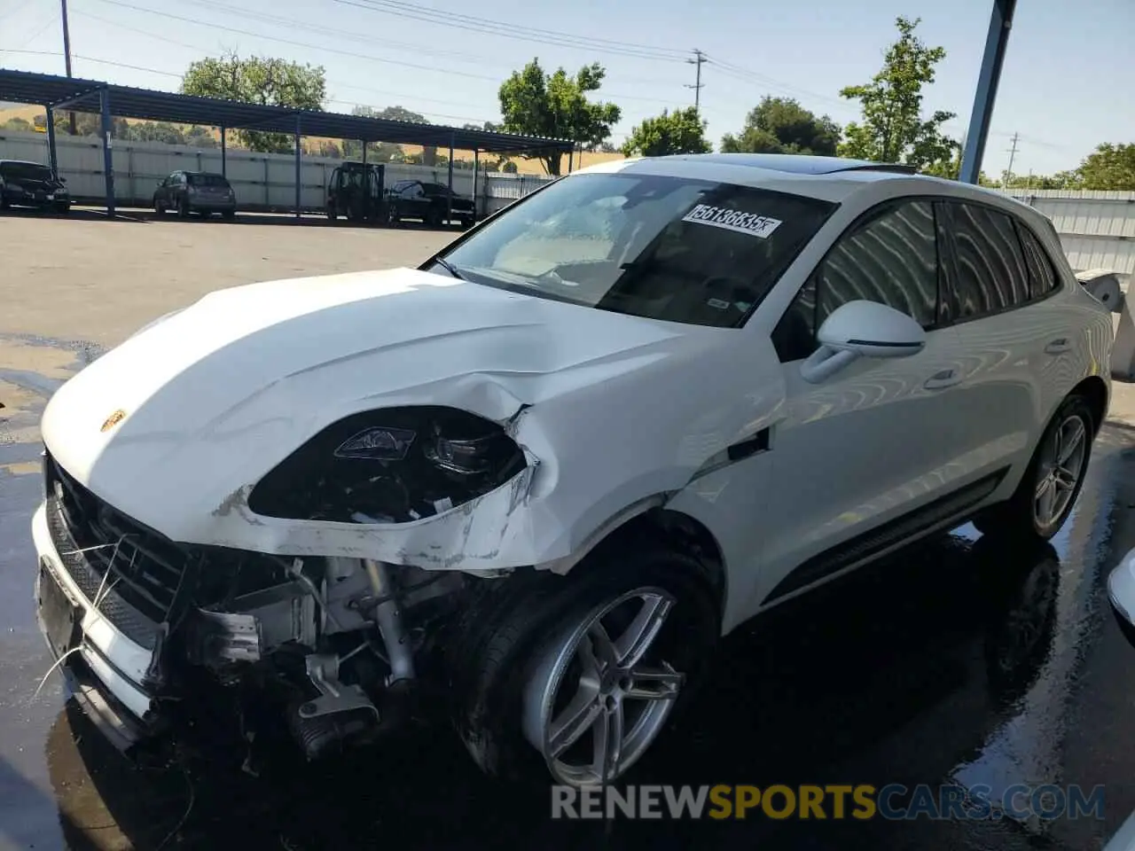 1 fotografías del automóvil dañado WP1AA2A55RLB16246 PORSCHE MACAN BASE 2024