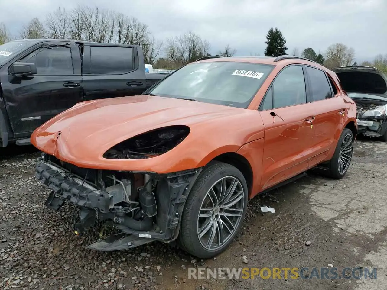 1 fotografías del automóvil dañado WP1AA2A58RLB16144 PORSCHE MACAN BASE 2024