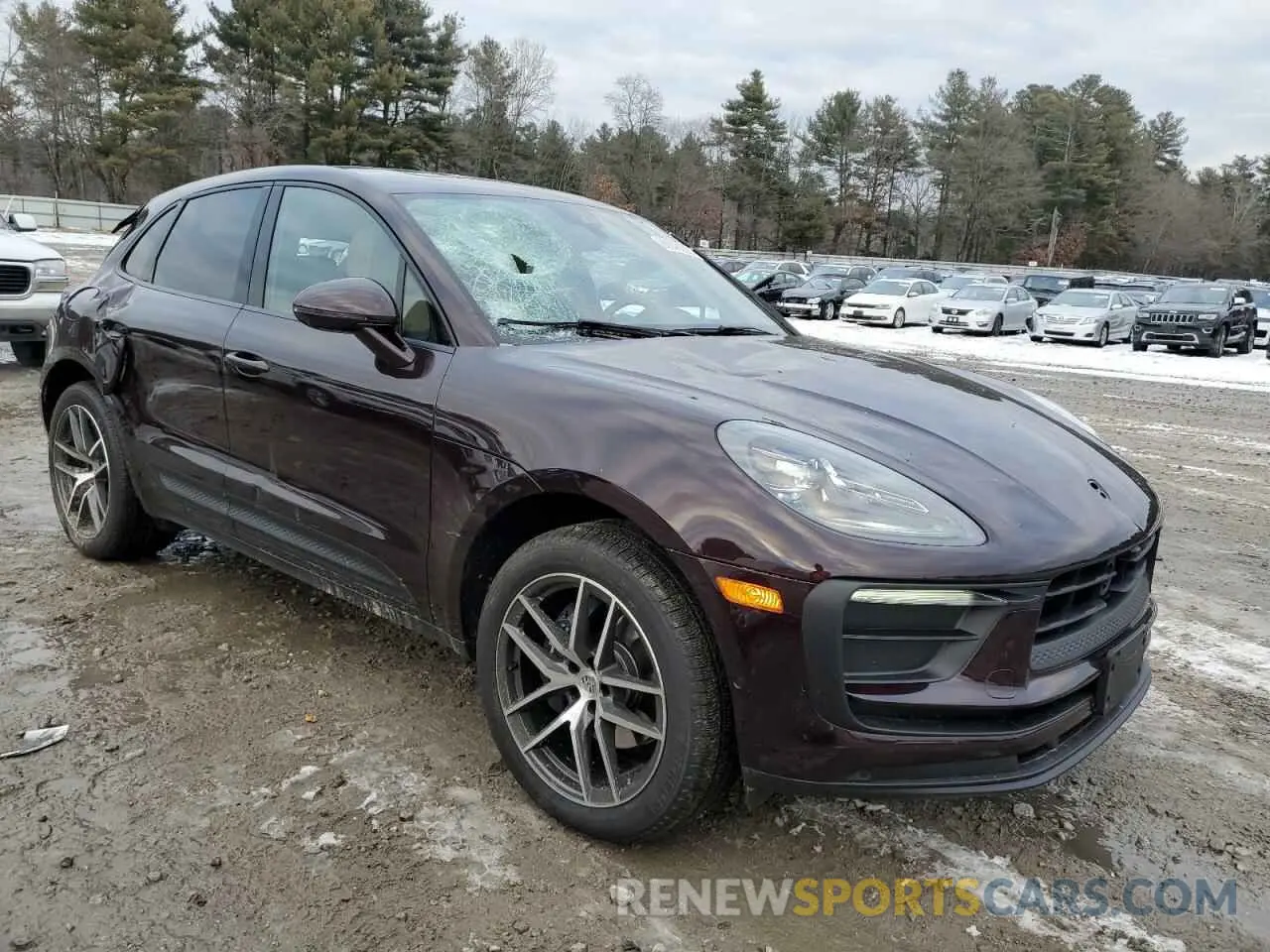 4 fotografías del automóvil dañado WP1AA2A51SLB03550 PORSCHE MACAN BASE 2025