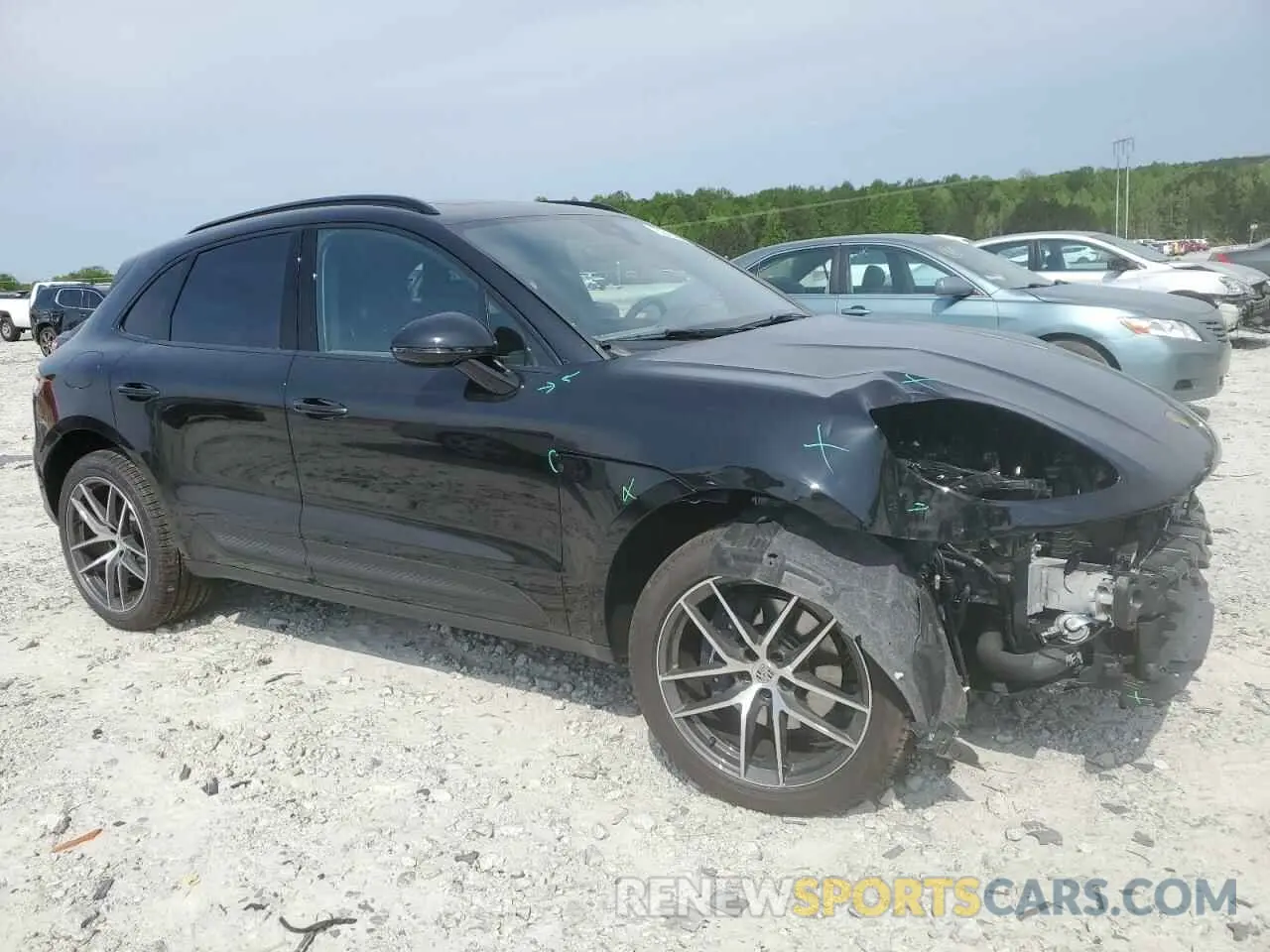 4 fotografías del automóvil dañado WP1AA2A52SLB05954 PORSCHE MACAN BASE 2025
