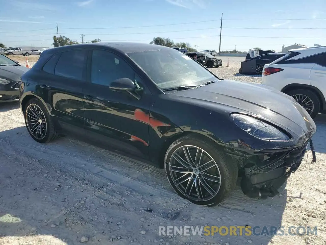 4 fotografías del automóvil dañado WP1AA2A59SLB01285 PORSCHE MACAN BASE 2025
