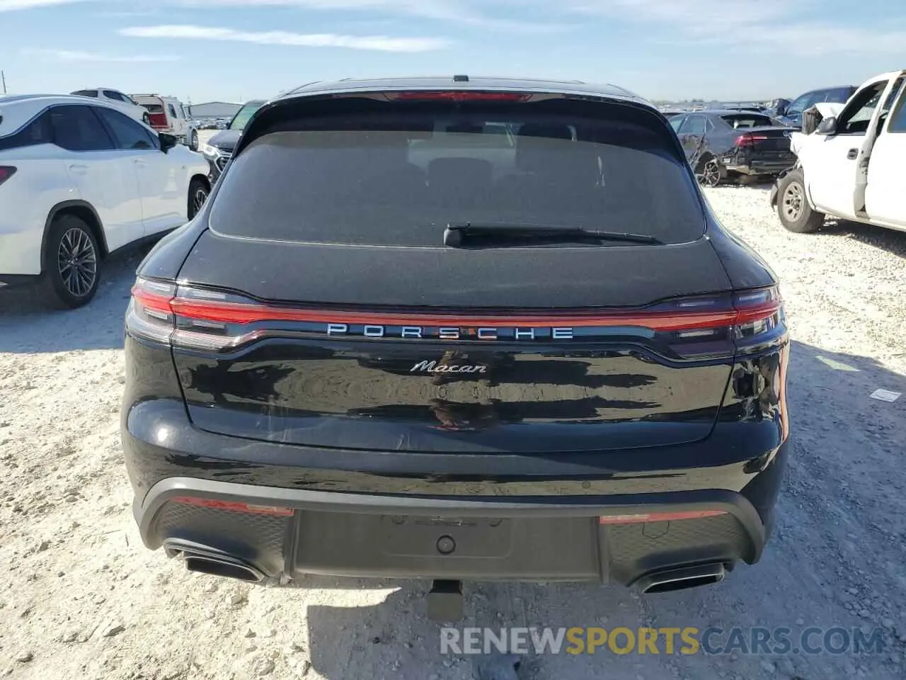 6 fotografías del automóvil dañado WP1AA2A59SLB01285 PORSCHE MACAN BASE 2025