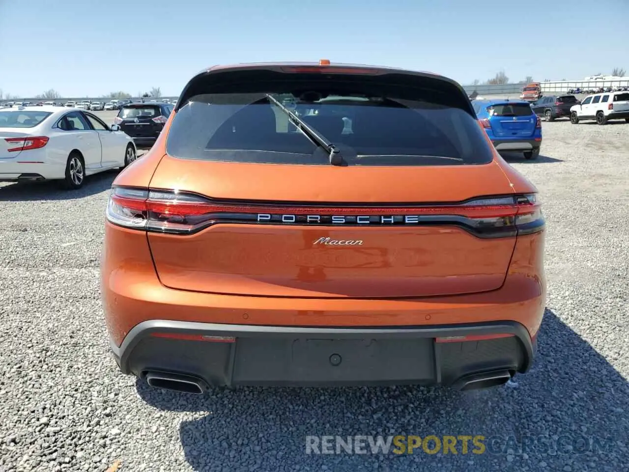 6 fotografías del automóvil dañado WP1AA2A59SLB01593 PORSCHE MACAN BASE 2025