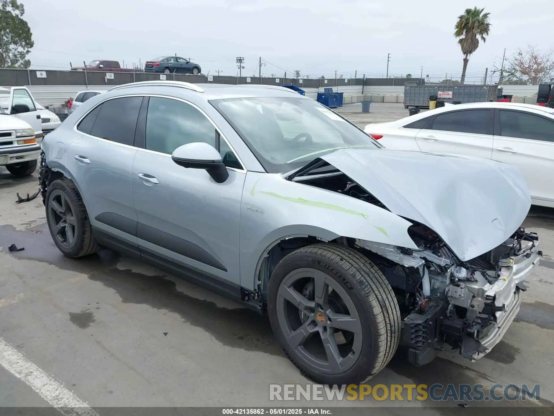 1 fotografías del automóvil dañado WP1AA2XA0RL002544 PORSCHE MACAN ELECTRIC 2024
